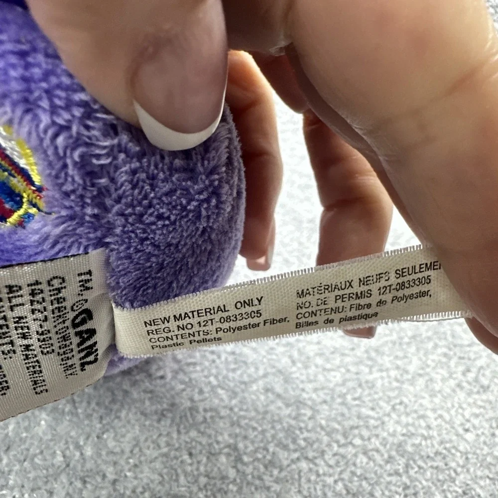 Webkinz Plumfadoodle Plush Purple Pink‎ Bird Stuffed Animal HM662 No Code